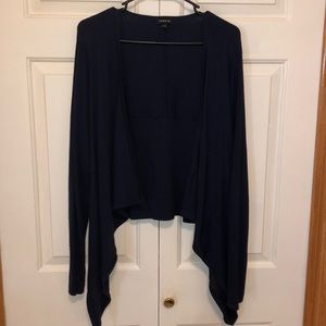 Navy blue cardigan from Torrid
